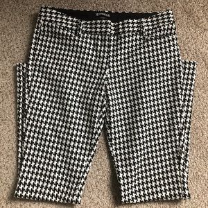 Express Houndstooth Dress Pants